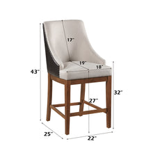Load image into Gallery viewer, Acme Gilsea Counter Height  Chair (Set-2)