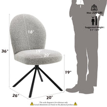 Load image into Gallery viewer, Acme Lawton Side Chair w/Swivel (Set-2)