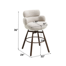 Load image into Gallery viewer, Acme Jena Counter Height Chair w/Swivel