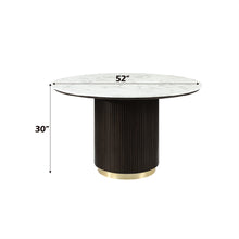 Load image into Gallery viewer, Acme Clayten Round Dining Table w/Marble