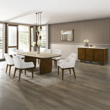 Load image into Gallery viewer, Acme Kasha Dining Table w/Natural Marble Top