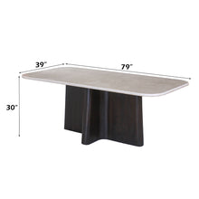 Load image into Gallery viewer, Acme Jacory Dining Table w/Bottocino Marble Top