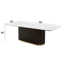 Load image into Gallery viewer, Acme Clayten Dining Table w/Marble Top