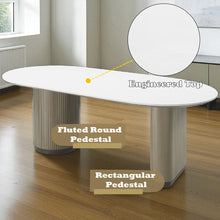 Load image into Gallery viewer, Acme Clayten Dining Table w/Engineered Top