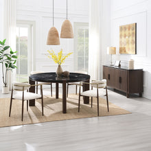 Load image into Gallery viewer, Acme Estella Round Dining Table w/Marble Top
