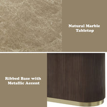 Load image into Gallery viewer, Acme Clayten Dining Table w/Natural Marble Top