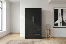 Load image into Gallery viewer, Edgar's Double Wardrobe - Black