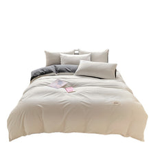 Load image into Gallery viewer, Brushed Waffle Four Piece Comforter Set