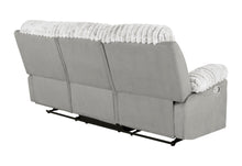 Load image into Gallery viewer, Global Furniture U6028 Grey Reclining Sofa