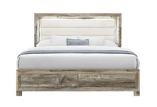 Load image into Gallery viewer, Global Furniture Callie Brown Queen Bed With Storage