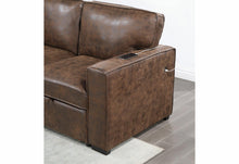 Load image into Gallery viewer, Global Furniture U0203 Coffee Reversible Pull Out Sofa Bed
