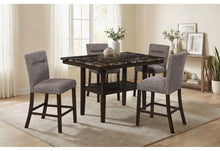 Load image into Gallery viewer, Global Furniture D4355 Brown Bar Table With 4 Bar Stools