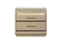 Load image into Gallery viewer, Global Furniture Genesis Gold Nightstand With Led