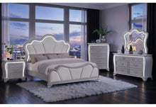 Load image into Gallery viewer, Global Furniture Aria Silver Queen Bed Group
