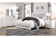 Load image into Gallery viewer, Global Furniture Santorini White Queen Bed