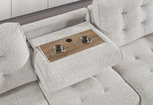 Load image into Gallery viewer, Global Furniture U0707 Chalk Reversible Sofa Bed