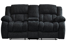Load image into Gallery viewer, Global Furniture U250 Ebony Reclining Sofa/Console Reclining Loveseat/Glider Recliner