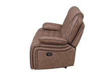 Load image into Gallery viewer, Global Furniture U2250 Brown Reclining Sofa