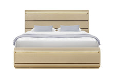 Load image into Gallery viewer, Global Furniture Genesis Gold Queen Bed With Led