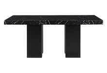 Load image into Gallery viewer, Global Furniture D03 Dining Table +6 D03 Dining Chairs Black
