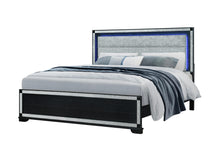 Load image into Gallery viewer, Global Furniture Soleil Charcoal King Bed
