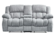 Load image into Gallery viewer, Global Furniture U250 Grey Reclining Sofa/Console Reclining Loveseat/Glider Recliner