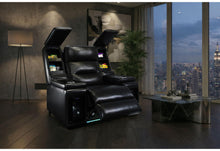 Load image into Gallery viewer, Global Furniture Mvp Blanche Black Power Recliner With Power Headrest