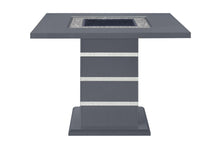 Load image into Gallery viewer, Global Furniture Monaco Dark Grey Bar Table And 6 Monaco Dark Grey Bar Stools
