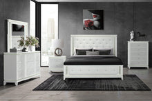 Load image into Gallery viewer, Global Furniture Alina White King Bed Group With Led