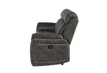 Load image into Gallery viewer, Global Furniture U8517 Grey Reclining Sofa