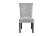 Load image into Gallery viewer, Global Furniture D1319DT Blk/Wht And 6 D1319DC Lt Grey Dining Room Groupset