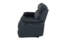 Load image into Gallery viewer, Global Furniture U6026 Black Pu 72A Reclining Sofa With Led