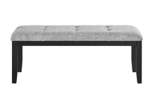 Load image into Gallery viewer, Global Furniture D1319 Blk/Wht Dining Table, 4 D1319 Lt Grey Dc &amp; D1319 Lt Grey Bn