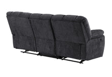 Load image into Gallery viewer, Global Furniture U6000 Black Reclining Sofa