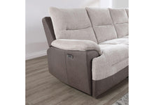 Load image into Gallery viewer, Global Furniture U3822 Beige/Brown Sectional With Po And Usb