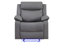 Load image into Gallery viewer, Global Furniture U6026 Grey Pu 46A Glider Recliner With Led