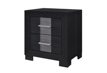 Load image into Gallery viewer, Global Furniture Optimus Black/Grey Nightstand