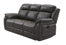Load image into Gallery viewer, Global Furniture U8517 Grey Reclining Sofa