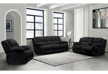 Load image into Gallery viewer, Global Furniture U250 Ebony Reclining Sofa