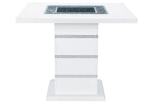 Load image into Gallery viewer, Global Furniture Monaco White Bar Table + 6 Monaco Bs-N Dining Room Groupset