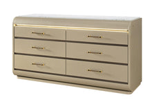 Load image into Gallery viewer, Global Furniture Genesis Gold Dresser With Led