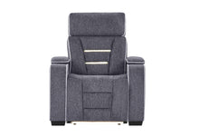 Load image into Gallery viewer, Global Furniture U1895 Grey P2 Recliner With Is And Led
