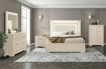 Load image into Gallery viewer, Global Furniture Clara Beige Full Bed Group