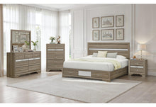 Load image into Gallery viewer, Global Furniture Seville Natural Queen Bed Group