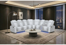 Load image into Gallery viewer, Global Furniture U8000 Grey P2 Sectional With Led