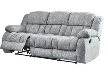 Load image into Gallery viewer, Global Furniture U250 Grey Reclining Sofa