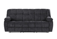 Load image into Gallery viewer, Global Furniture U6000 Black Reclining Sofa