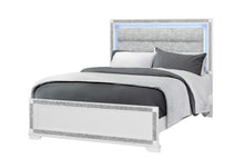 Load image into Gallery viewer, Global Furniture Soleil White Queen Bed
