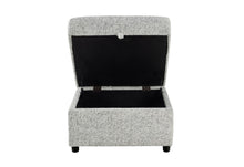 Load image into Gallery viewer, Global Furniture U9401 Nickel Sofa Bed Ottoman With Storage
