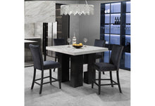 Load image into Gallery viewer, Global Furniture D04 White Bar Table And D04 Black Bar Stool